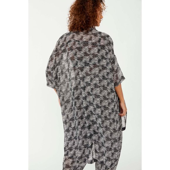 đLAST CHANCEđ NWT Free People More Chill Sleep Shirt / Zebra Combo - Picture 4 of 7